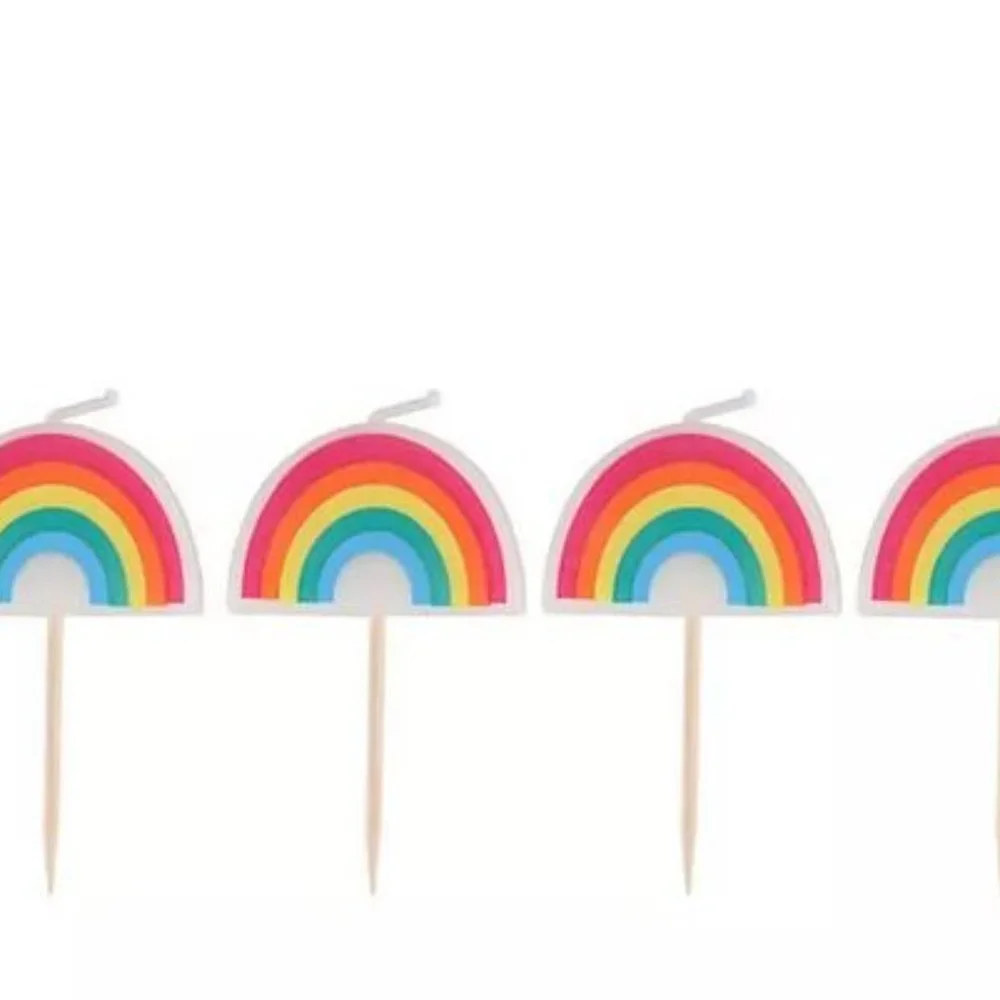 Table Fun Rainbow Candles